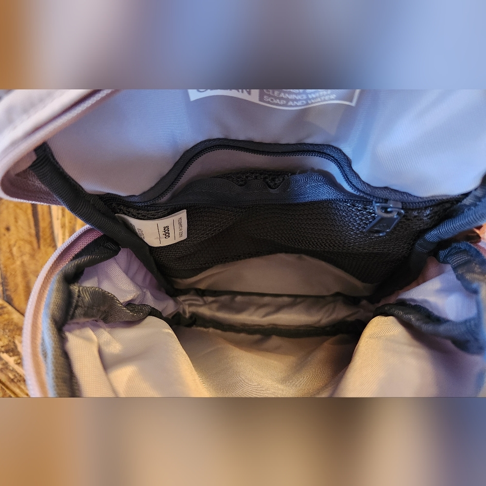 Adidas Essentials Sling Crossbody Bag Beige Pink - Picture 12 of 15
